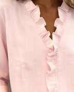 Althea | Lightweight V-Neck Blouse