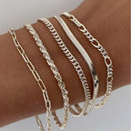 Delphine | Gold Bracelet Set