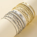 Delphine | Gold Bracelet Set