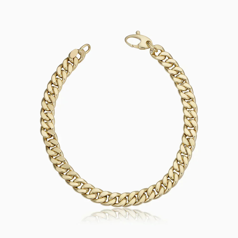 Drusilla | Gold Cuban Bracelet