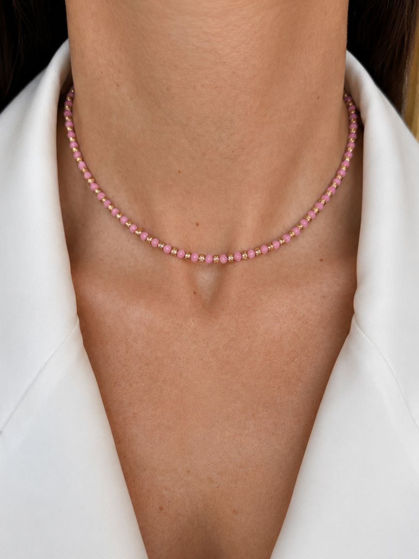 Miko Pink Necklace