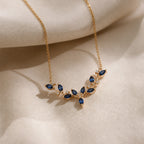 Beatrix | Blue Pendant Necklace