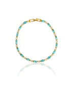 Ombeline | Gold Turquoise Bracelet