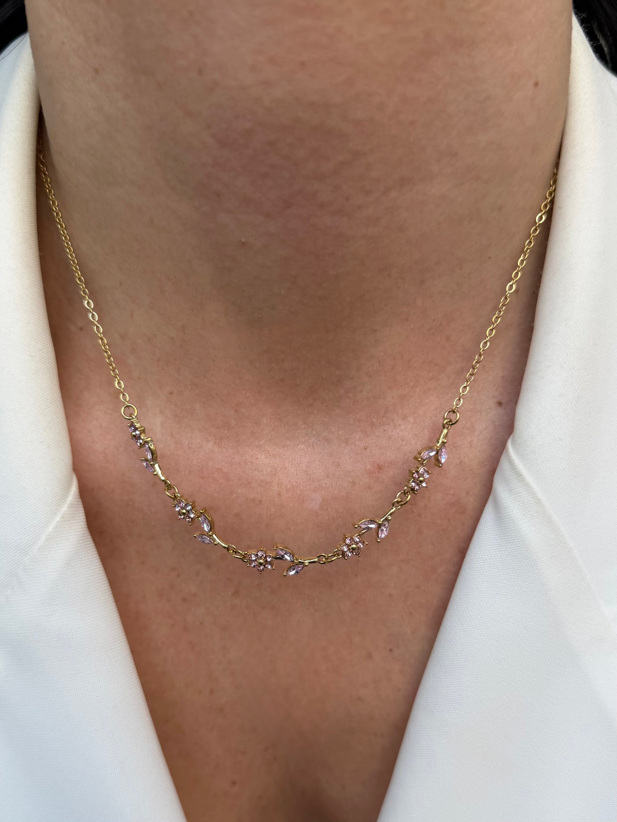 Mirelle Pink Necklace
