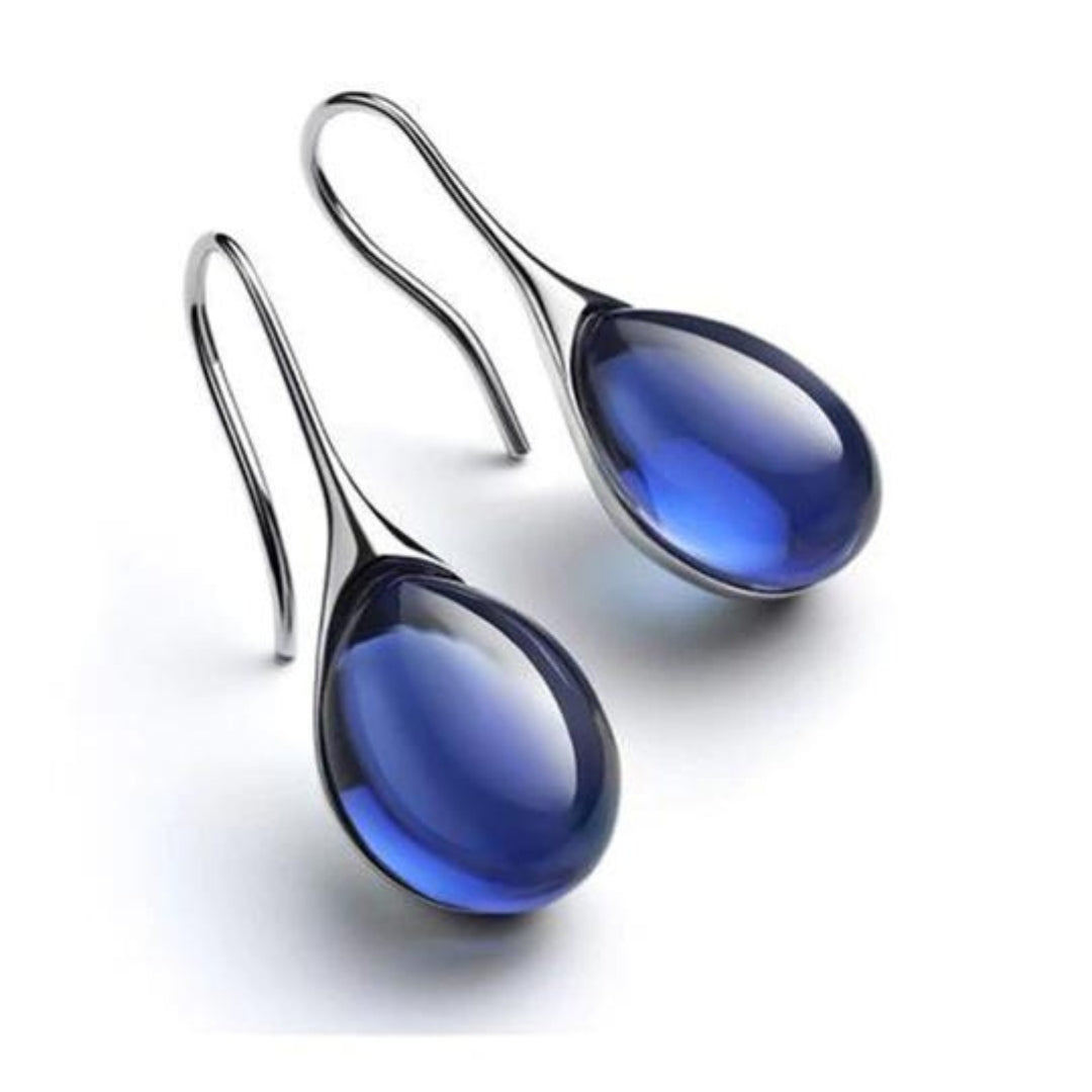 Stylish Crystal Drop Earrings