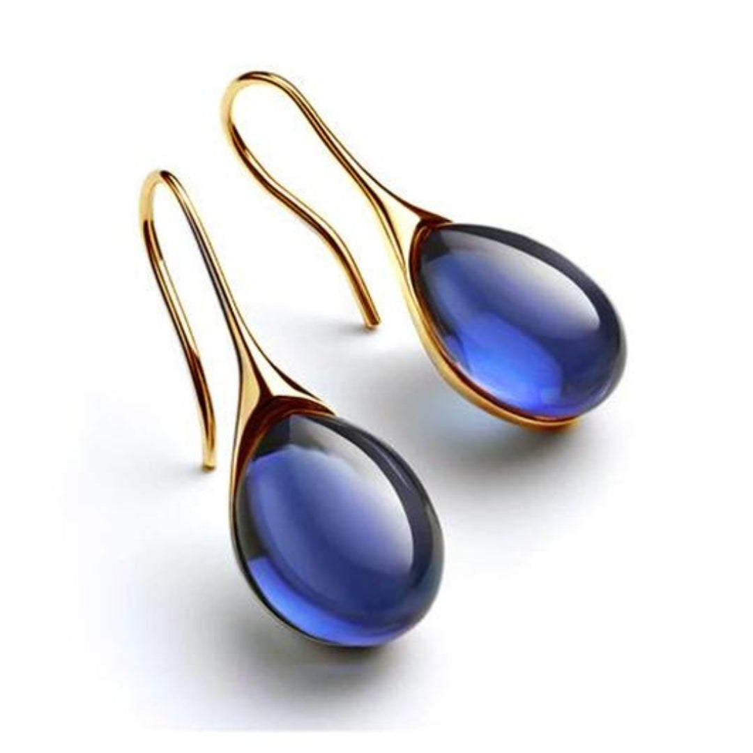 Stylish Crystal Drop Earrings