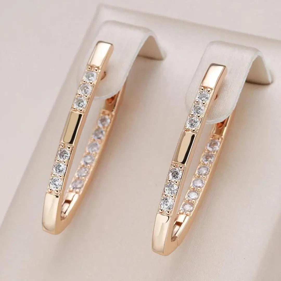 Jehanne | Sophisticated Zirconia Earrings