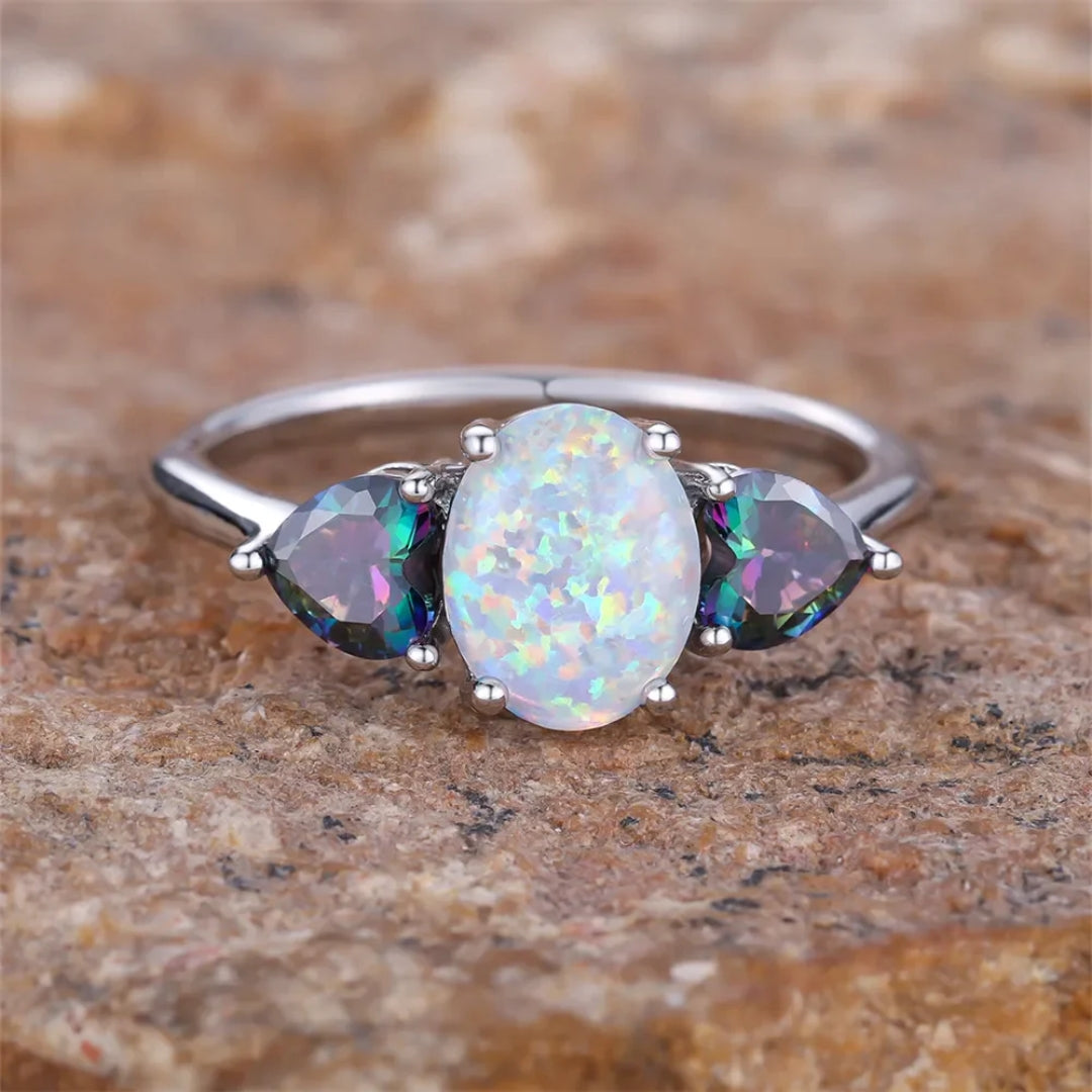 Willow | Boho Opal Ring