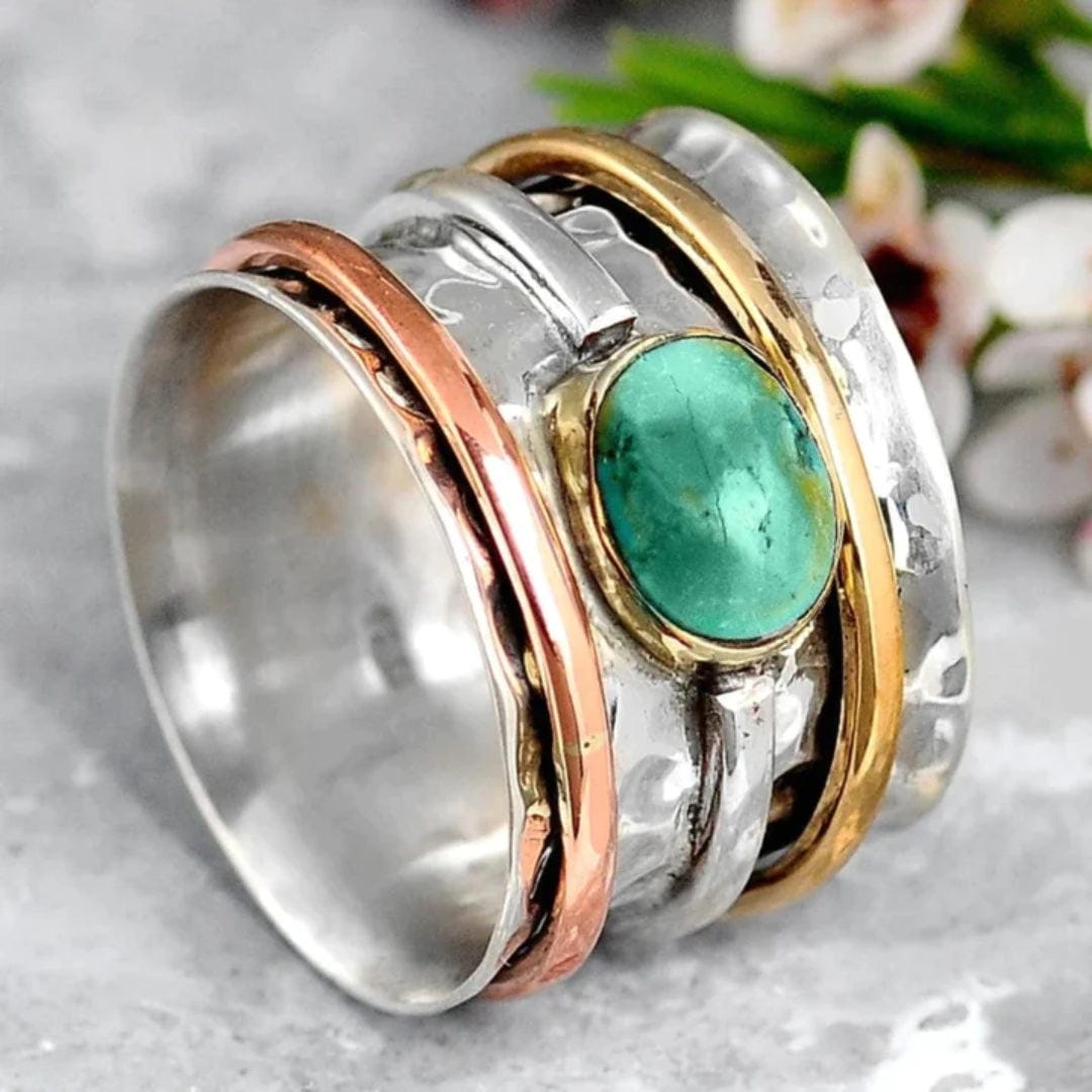 Pauline | Vintage Turquoise Stone Ring