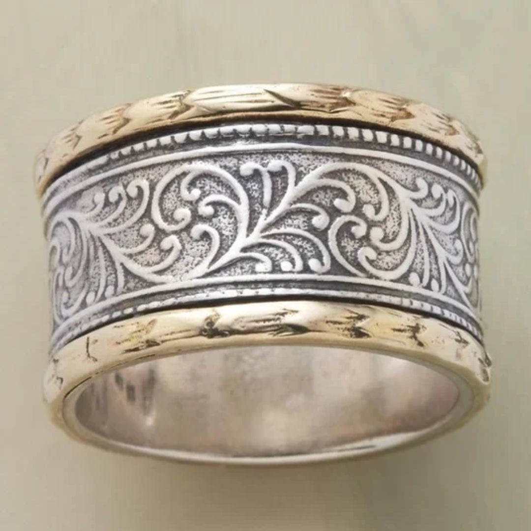 Nell | Vintage Golden & Silver Ring