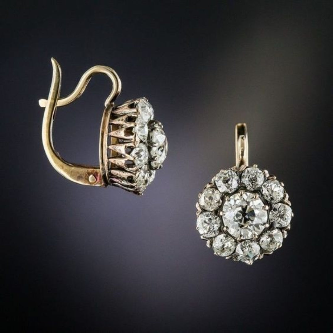 Gemma | Vintage Gem Earrings
