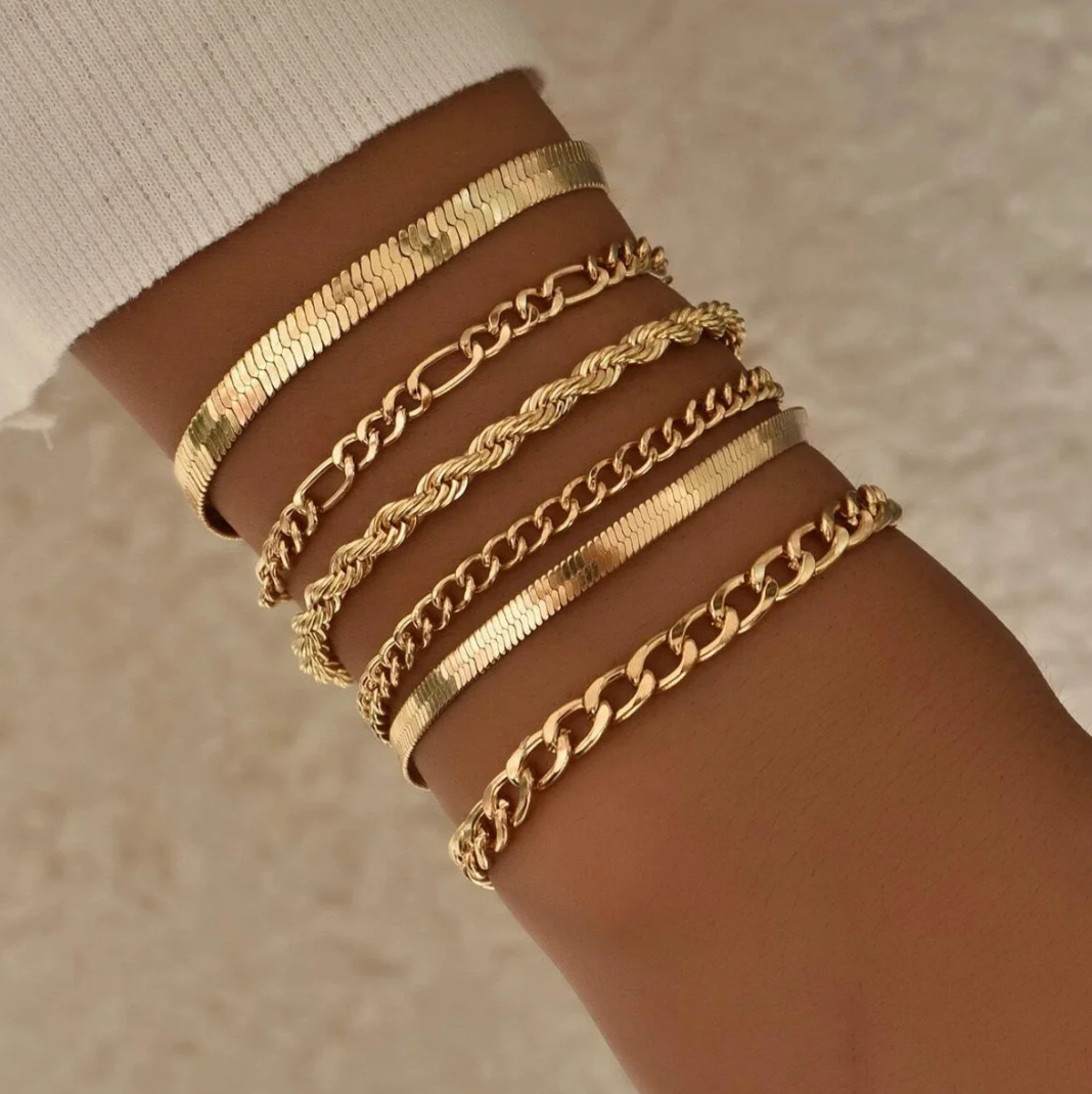 Noémie | Layered Bracelet Set