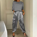 Wrenna | Luxe Stylish Flowing Two Piece Set