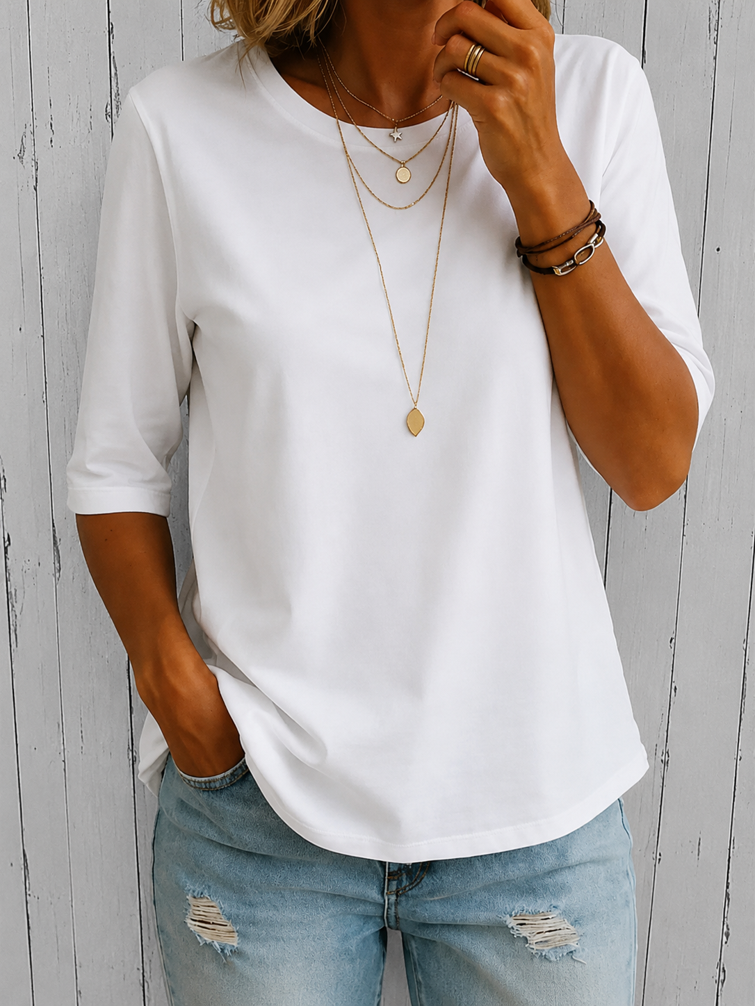 Darcy | Everyday Comfort Sleeve Tee
