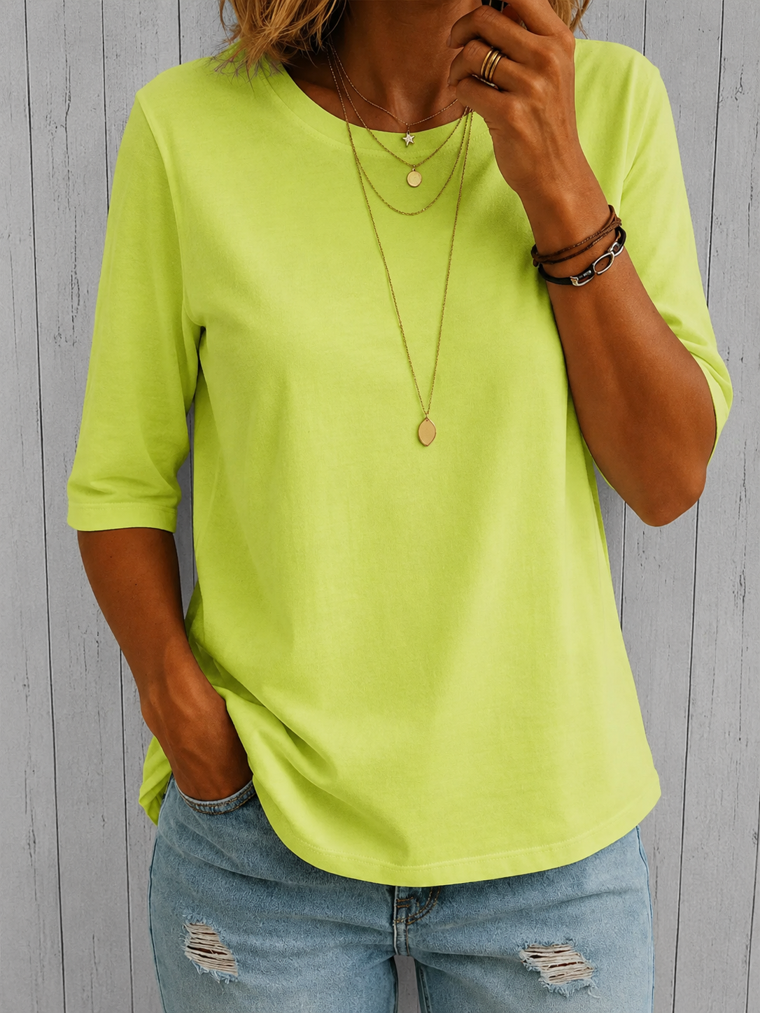 Darcy | Everyday Comfort Sleeve Tee