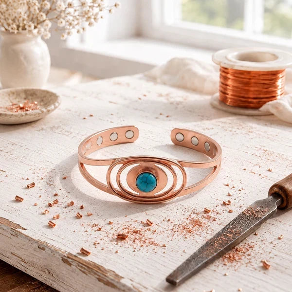 Brienne | Wave Copper Bracelet