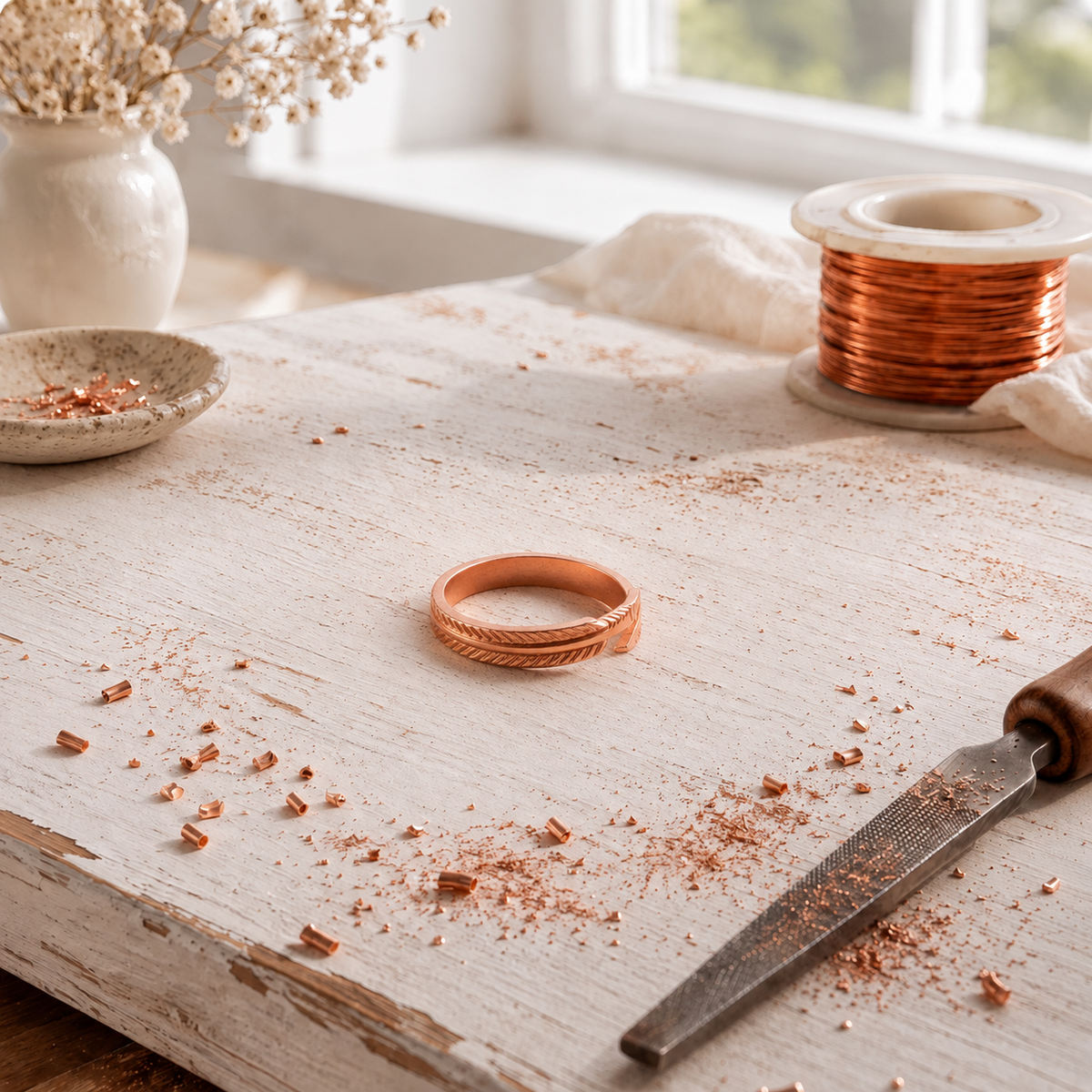 Ysolde | Evertwine Copper Ring