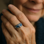 Athena | Lucky Owl Opal Ring