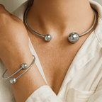 Héloïse | Gold Necklace and Bracelet Set