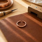 Patricia's Slick Copper Toe Ring
