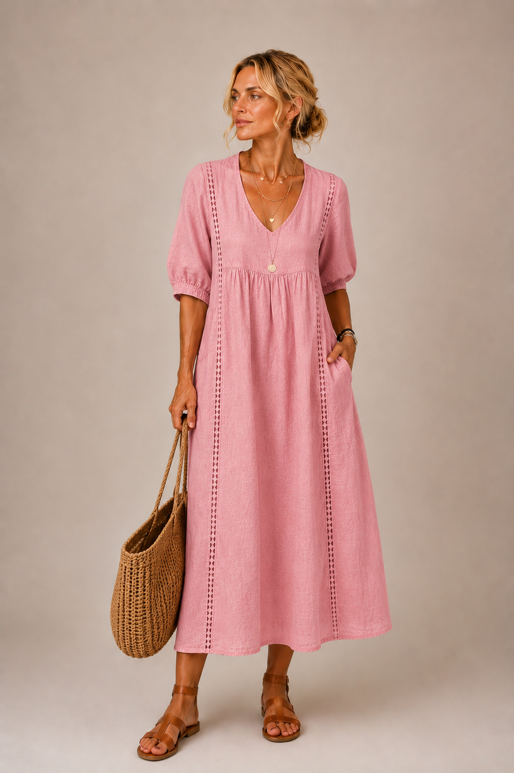 Gillian | Summer Midi Dress