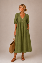 Gillian | Summer Midi Dress