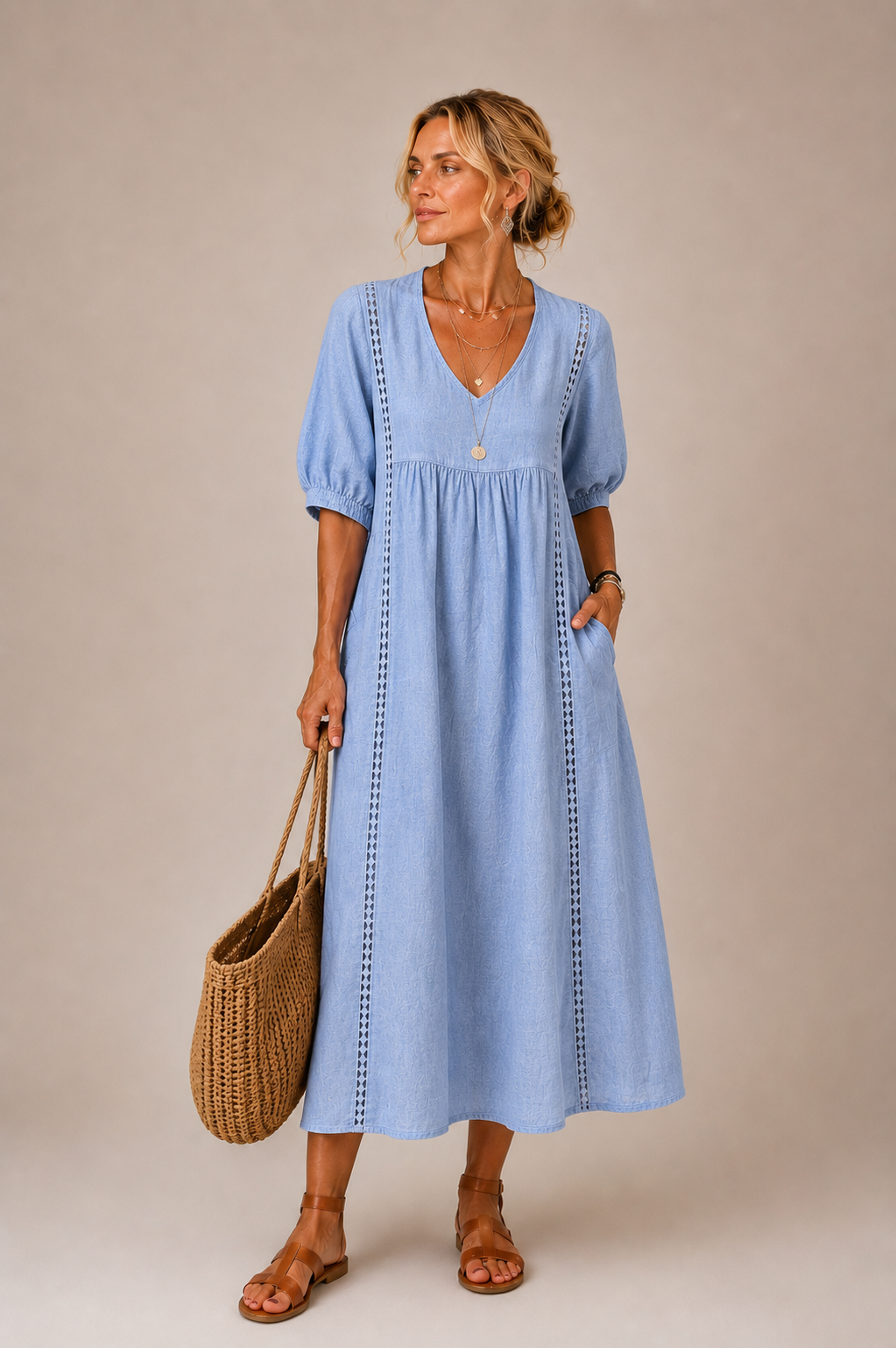 Gillian | Summer Midi Dress