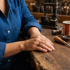 Freya | Twisted Copper Ring