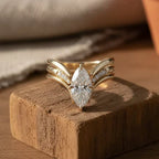 Imogen | Drop Crown Gold Ring