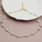 Margaux | Pearl Chain Necklace