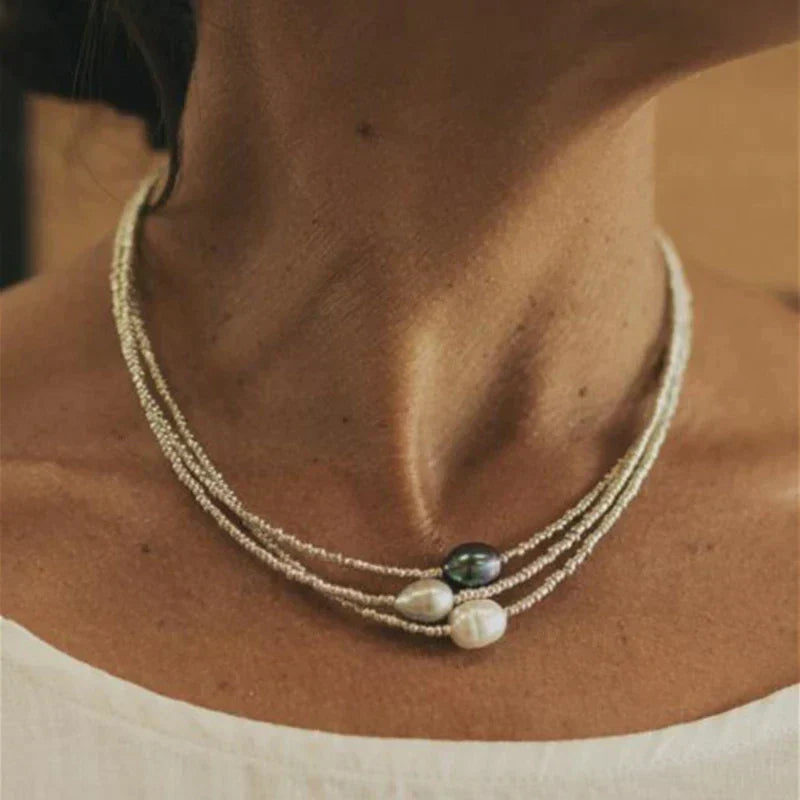 Odette | Vintage Pearl Necklace