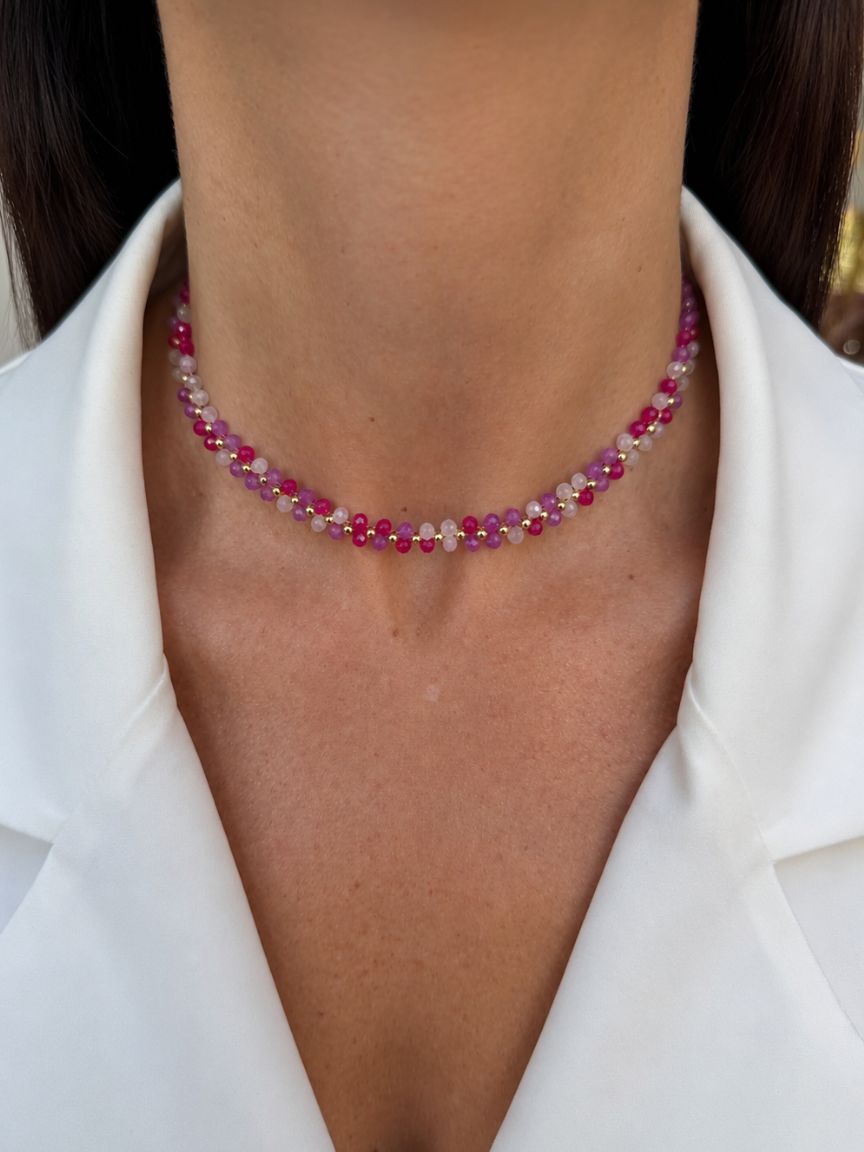 Zante Purple Necklace