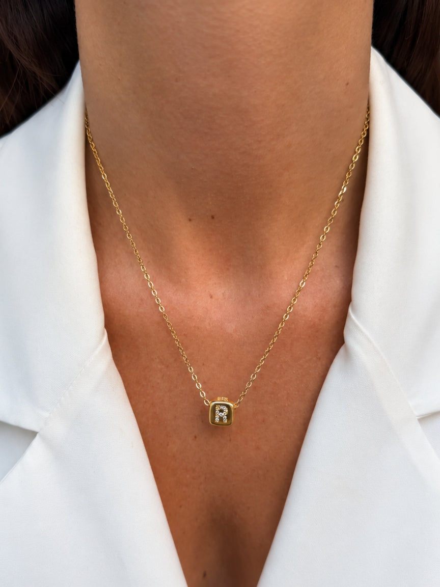 Essential | Gold Initial Necklace
