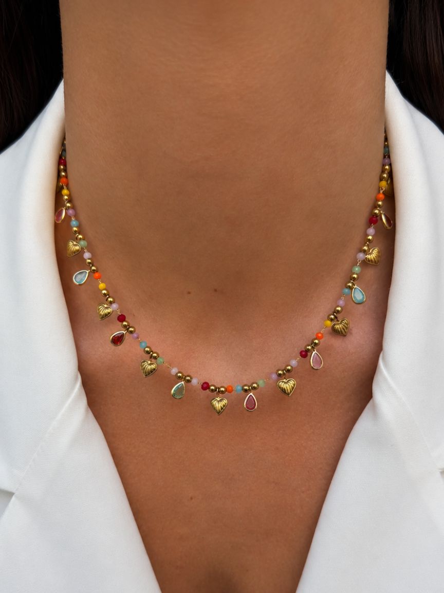 Ayla Multicolored Necklace
