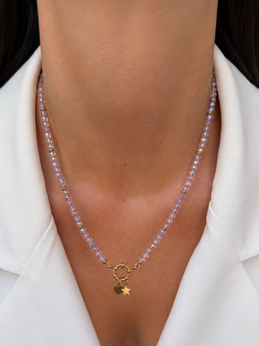 Palmas Violet Necklace