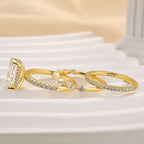 Mia | 3-Piece Wedding Ring Set