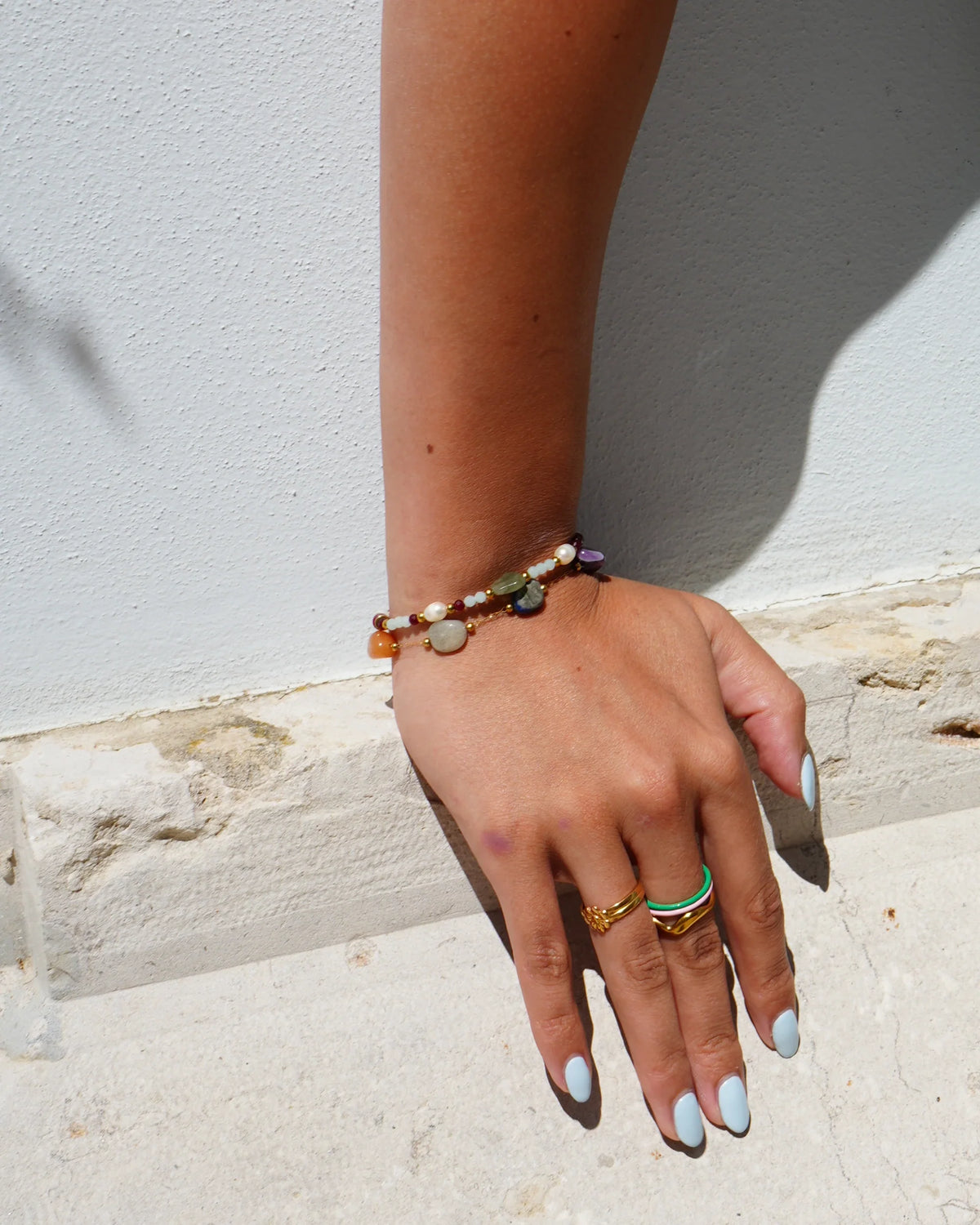 Bracelet | Natural Stone | Stainless Steel