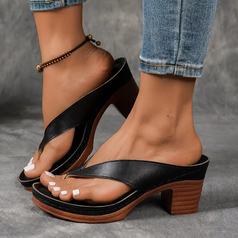 Fenella | Comfortable Premium Heeled Sandals