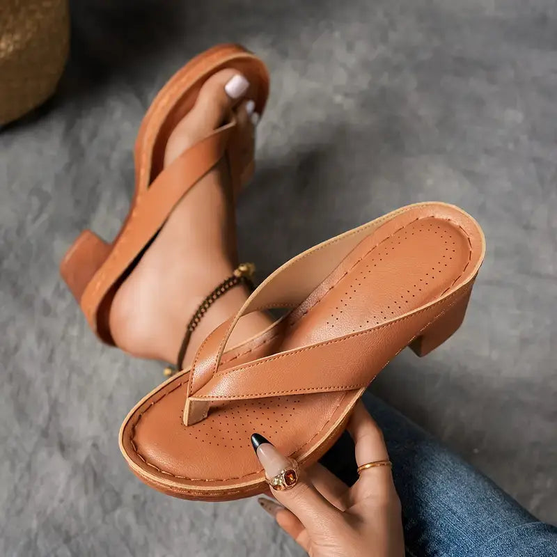 Fenella | Comfortable Premium Heeled Sandals