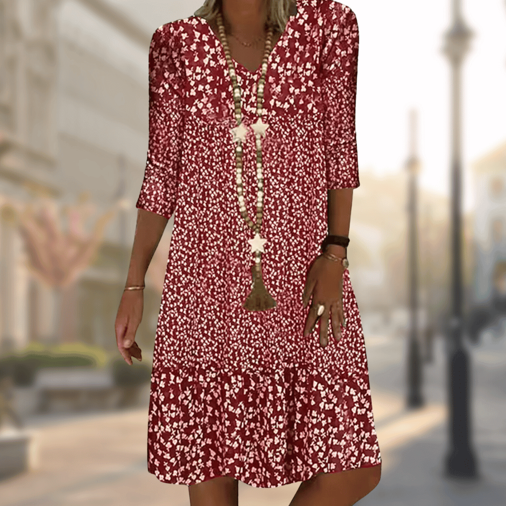 Xenia | Casual Printed Comfortable Dress