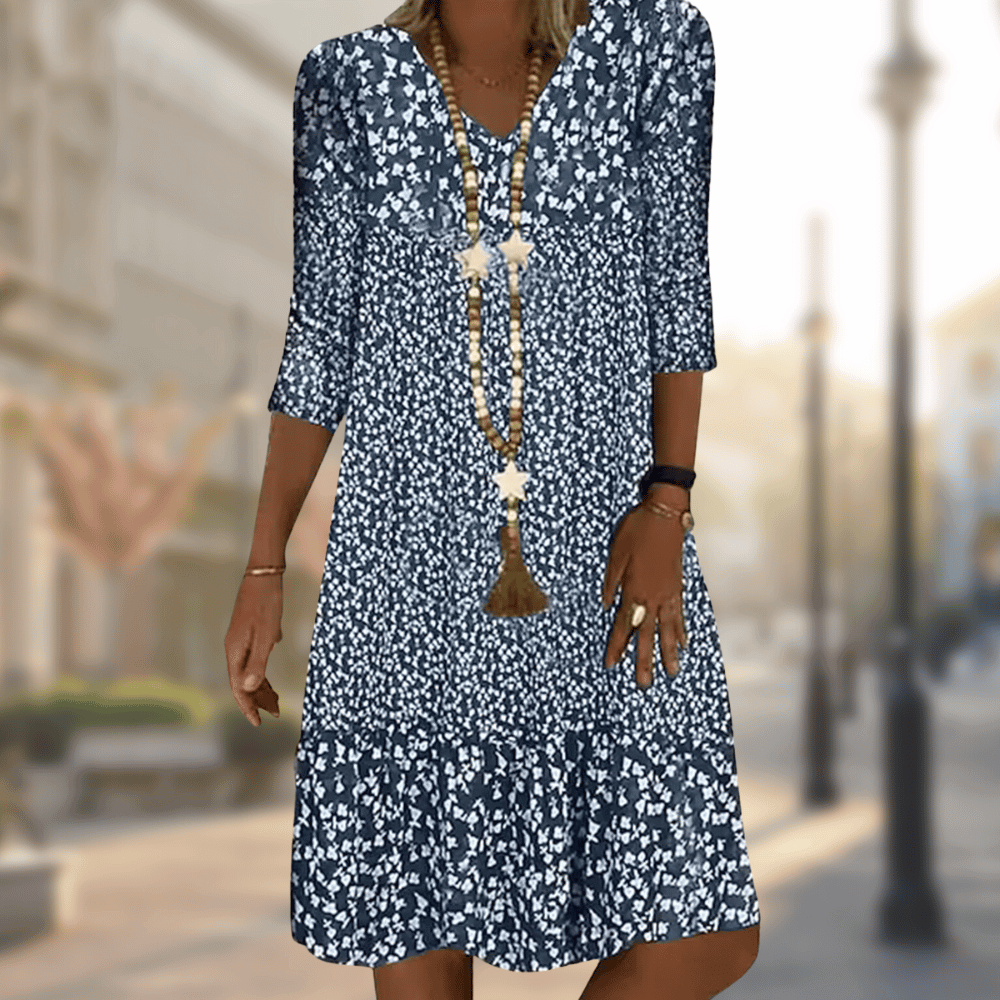 Xenia | Casual Printed Comfortable Dress