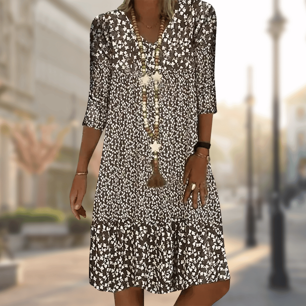 Xenia | Casual Printed Comfortable Dress