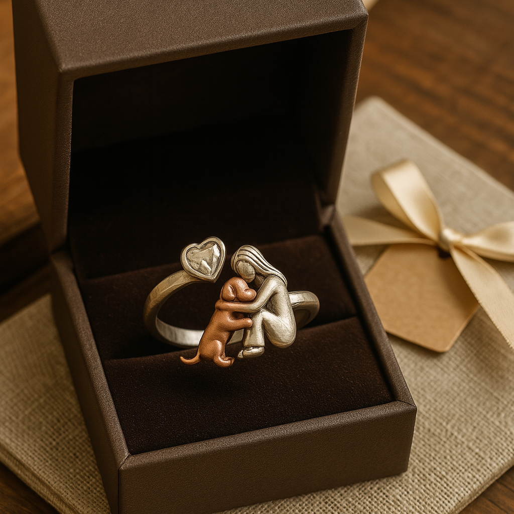 Dog Heart | Sterling Ring