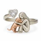 Dog Heart | Sterling Ring