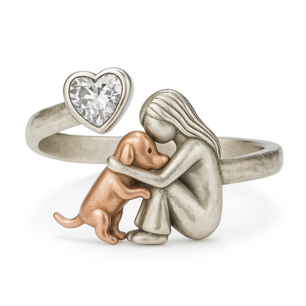 Dog Heart | Sterling Ring