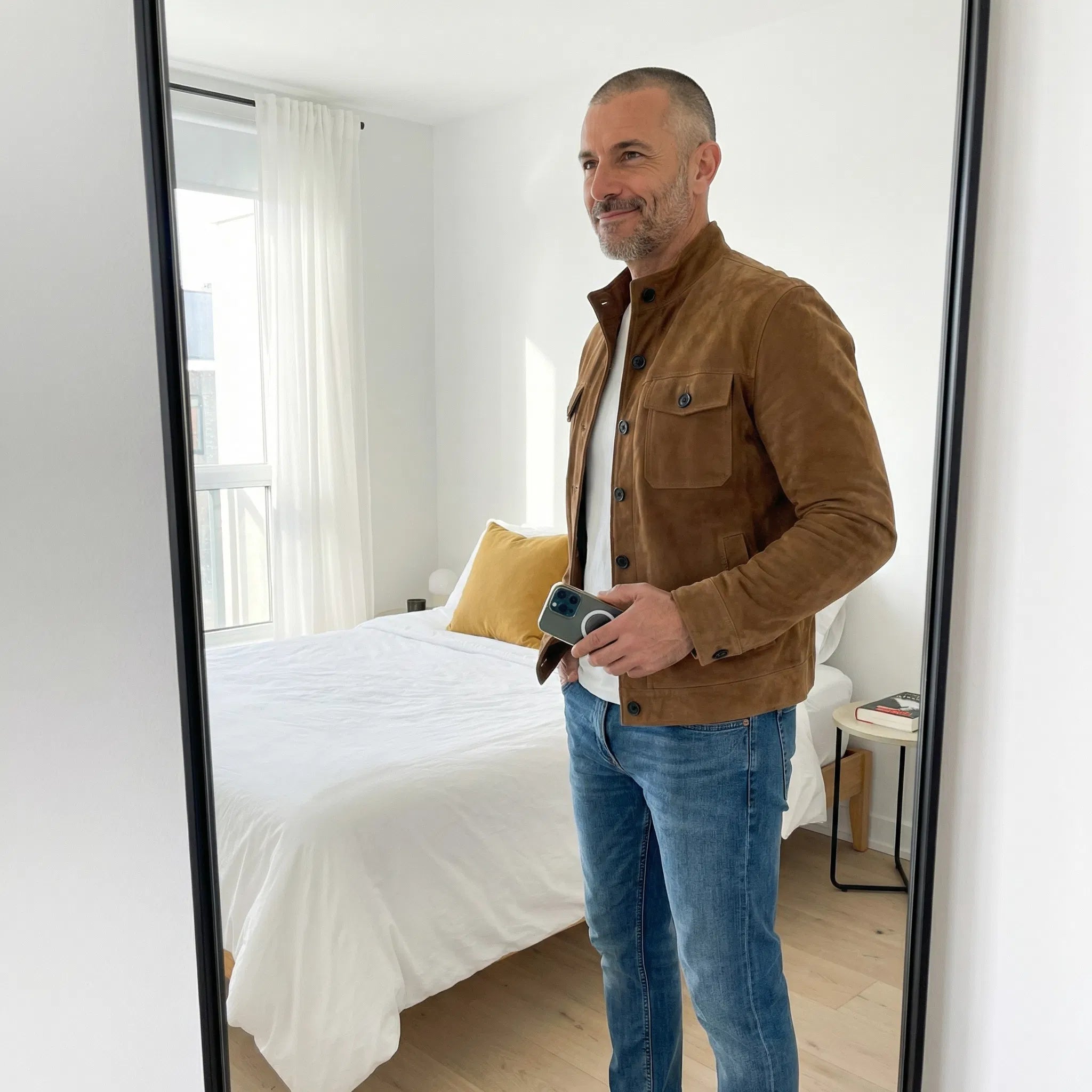 Freddie | Classic Pocket Suede Jacket