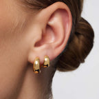 Belphoebe | Gold Hoop Earrings