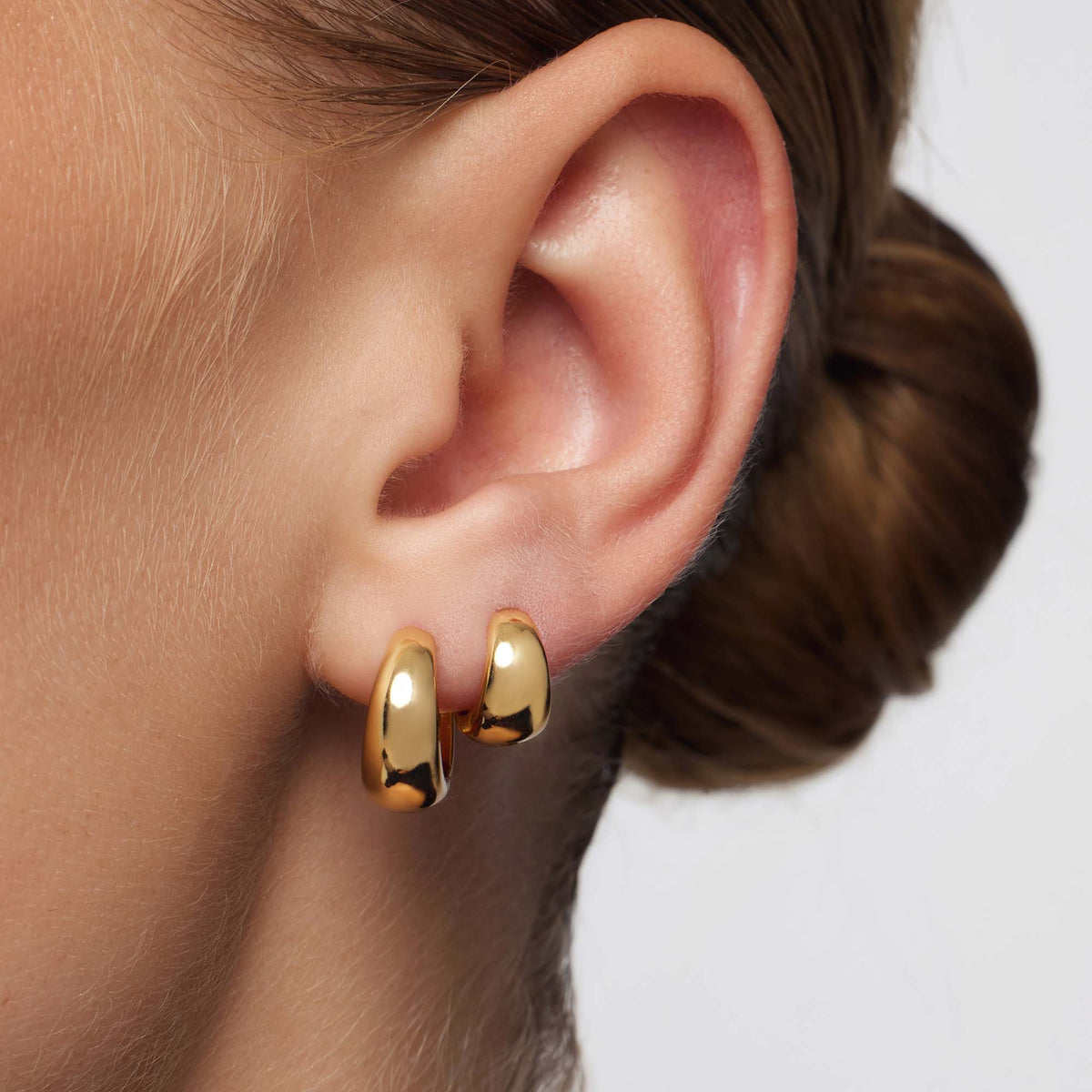 Belphoebe | Gold Hoop Earrings