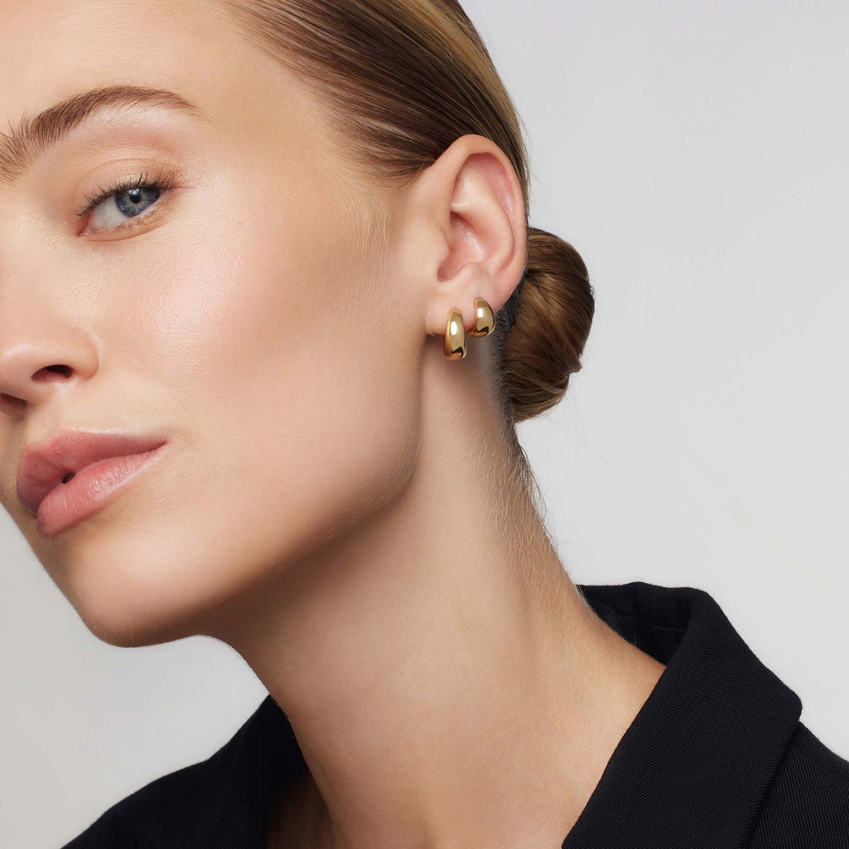 Belphoebe | Gold Hoop Earrings