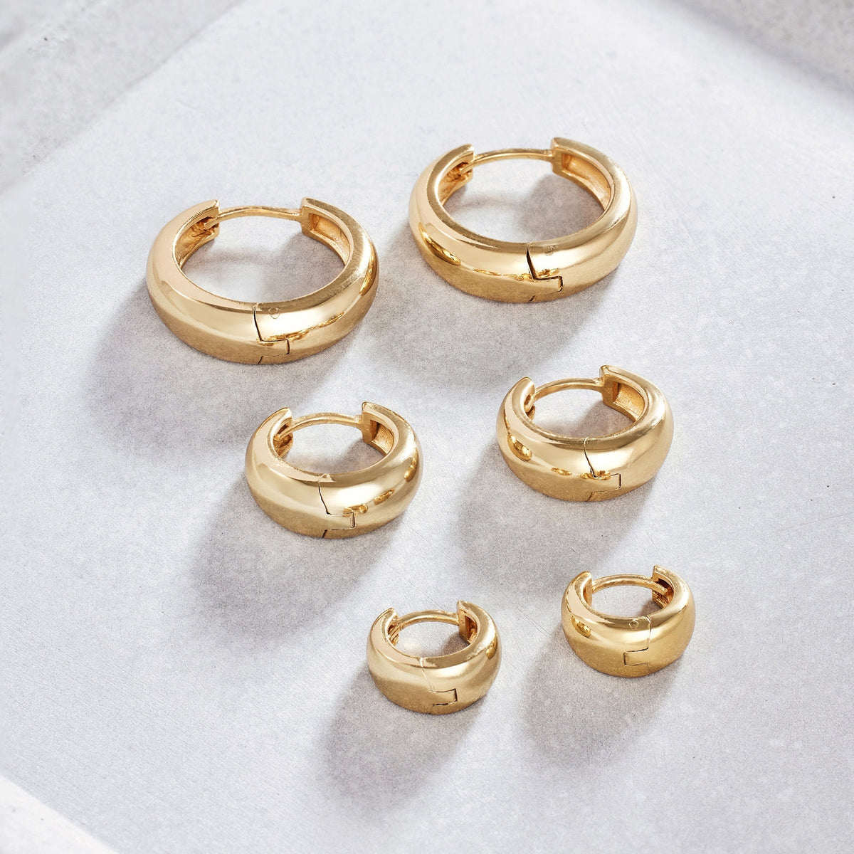 Belphoebe | Gold Hoop Earrings
